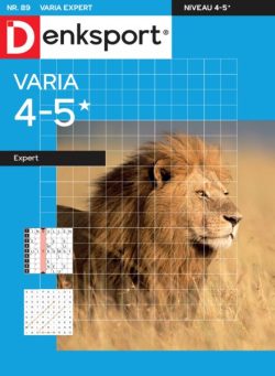Denksport Varia expert 4-5 – 27 Maart 2025