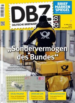 Deutsche Briefmarken-Zeitung – 24 Marz 2025
