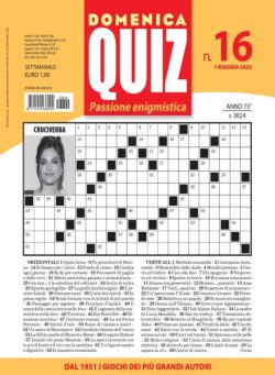 Domenica Quiz – 1 Maggio 2025