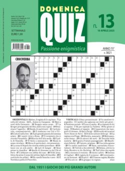 Domenica Quiz – 10 Aprile 2025