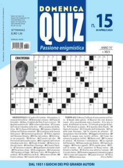 Domenica Quiz – 24 Aprile 2025