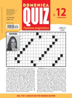 Domenica Quiz – 3 Aprile 2025