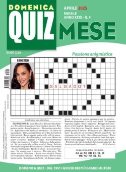 Domenica Quiz Mese – Aprile 2025
