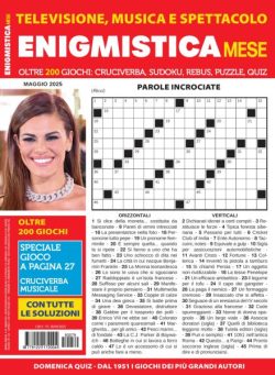 Enigmistica Mese – Maggio 2025