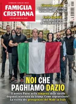 Famiglia Cristiana – 13 Aprile 2025