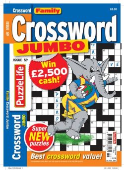 Family Crossword Jumbo – April 2025