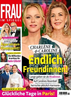 Frau im Spiegel – 9 April 2025