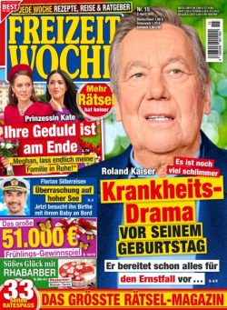 Freizeitwoche – 2 April 2025