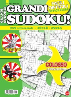 Grandi Sudoku – Aprile-Maggio 2025