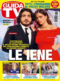 GuidaTV – 8 Aprile 2025