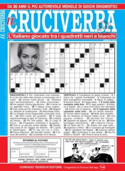 Il Cruciverba – Aprile 2025