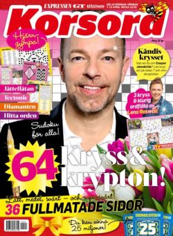 Korsord – 7 April 2025