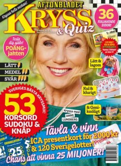 Kryss & Quiz – 14 April 2025
