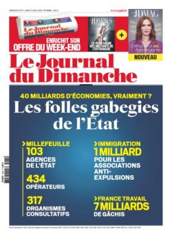 Le Journal du dimanche – 20 Avril 2025