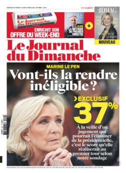 Le Journal du dimanche – 31 Mars 2025