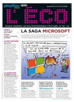 L’eCO – 4 Avril 2025