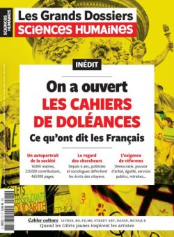 Les Grands Dossiers des Sciences Humaines – Mars-Mai 2025