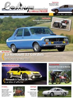 Losange Magazine edition francaise – Printemps 2025