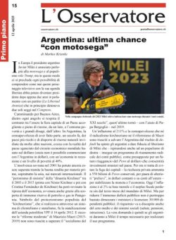 L’Osservatore – 12 Aprile 2025