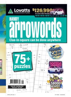 Lovatts Handy Arrowords – Issue 125 2025