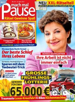 Mach mal Pause – 25 Marz 2025