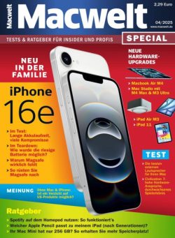 Macwelt Special – April 2025