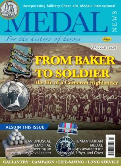 Medal News – April 2025