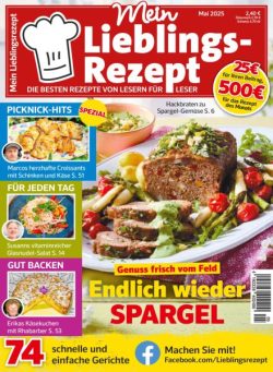 Mein Lieblingsrezept – Mai 2025