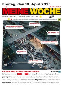 Meine Woche – 17 April 2025