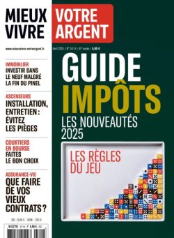 Mieux Vivre Votre Argent – Avril 2025