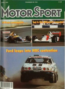Motor Sport Magazine – April 1992