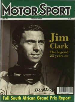 Motor Sport Magazine – April 1993