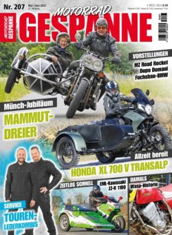 Motorrad Gespanne – Mai-Juni 2025
