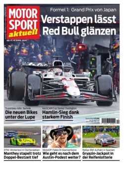 Motorsport aktuell – 8 April 2025