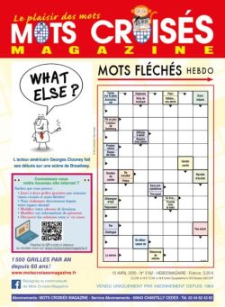 Mots Croises Magazine – 10 Avril 2025