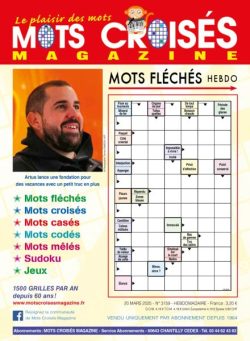 Mots Croises Magazine – 20 Mars 2025