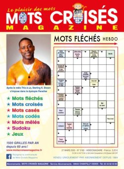 Mots Croises Magazine – 27 Mars 2025