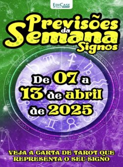 Previsoes da Semana – 7 Abril 2025