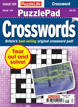 PuzzleLife PuzzlePad Crosswords – March 2025