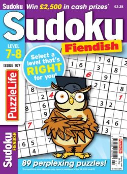 PuzzleLife Sudoku Fiendish – April 2025