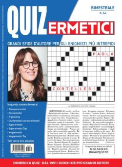Quiz Ermetici – 24 Aprile 2025