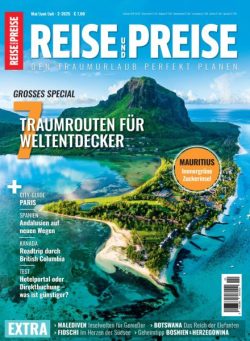 Reise & Preise – Mai-Juni-Juli 2025