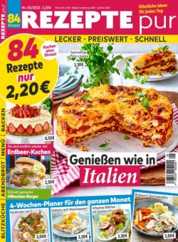 Rezepte pur – Mai 2025