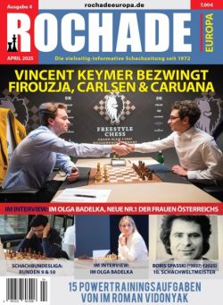 Rochade Europa – April 2025