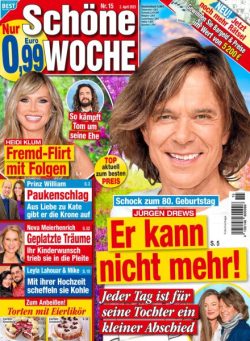 Schone Woche – 2 April 2025