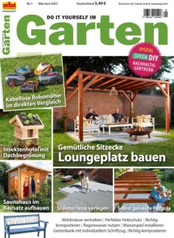 Selbst ist der Mann – Do It Yourself Garten 2025