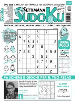 Settimana Sudoku – 18 Aprile 2025