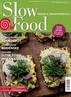 Slow Food – April-Mai 2025