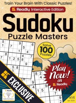 Sudoku Puzzle Masters – April 2025
