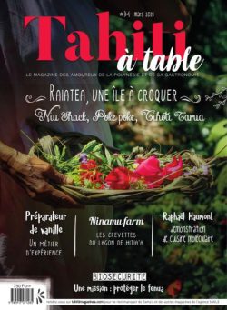 Tahiti a table – Mars 2025